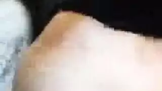 زوجين من الأبنوس في جلسة جماع بطيئة وحسية